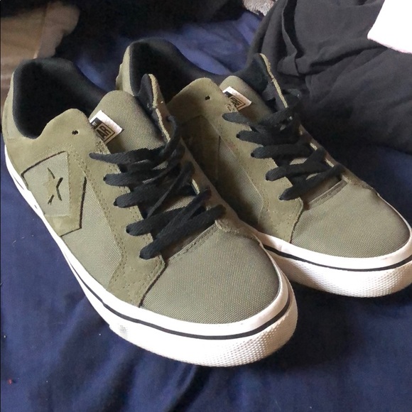 converse all star army green